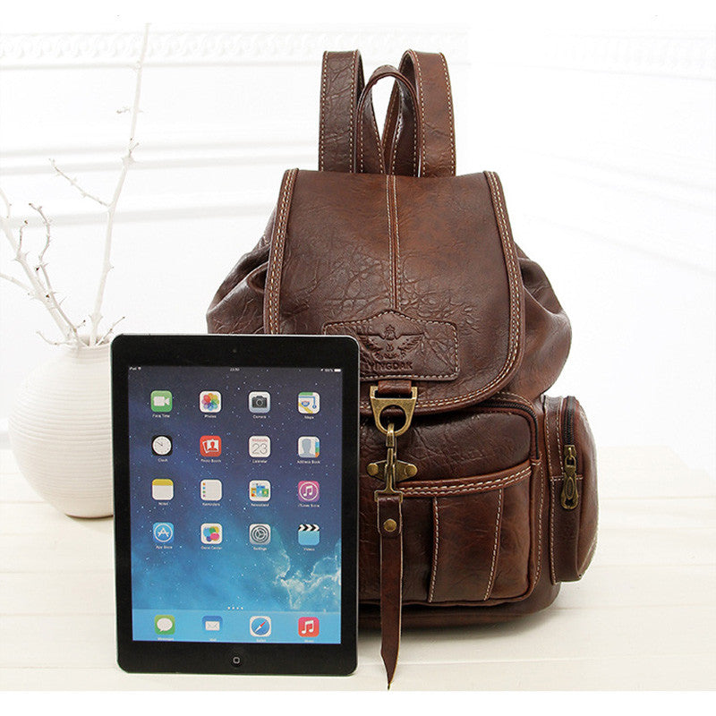 Fashion Women Backpack Leather Travel Hand Shoulder School Bag Satchel Rucksack