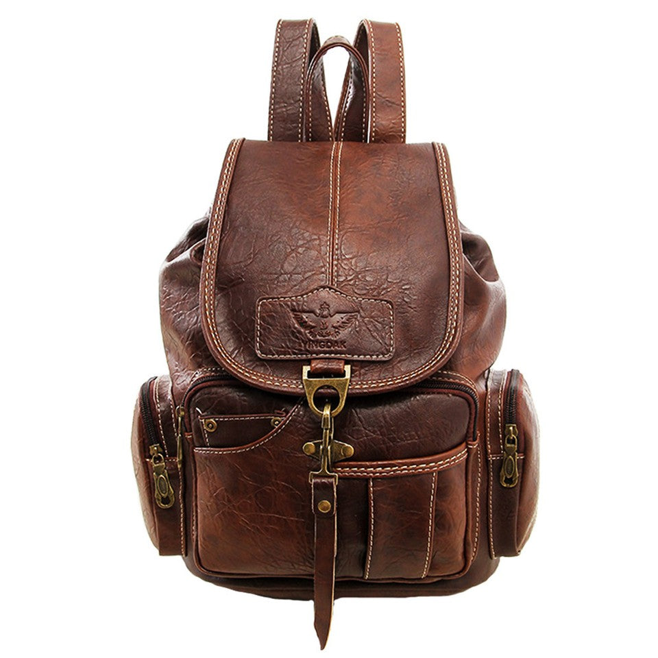 Fashion Women Backpack Leather Travel Hand Shoulder School Bag Satchel Rucksack